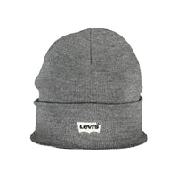 Levi's Gray Acrylic Hats & Cap
