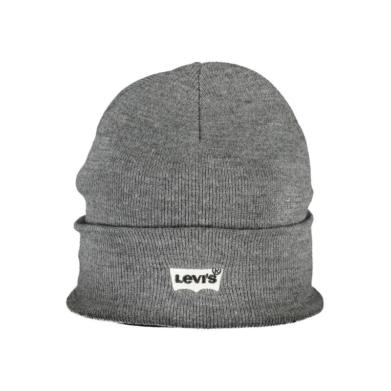 Levi's Gray Acrylic Hats & Cap