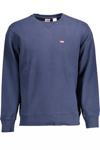 Levi's Schickes blaues Baumwoll-Sweatshirt für Herren
