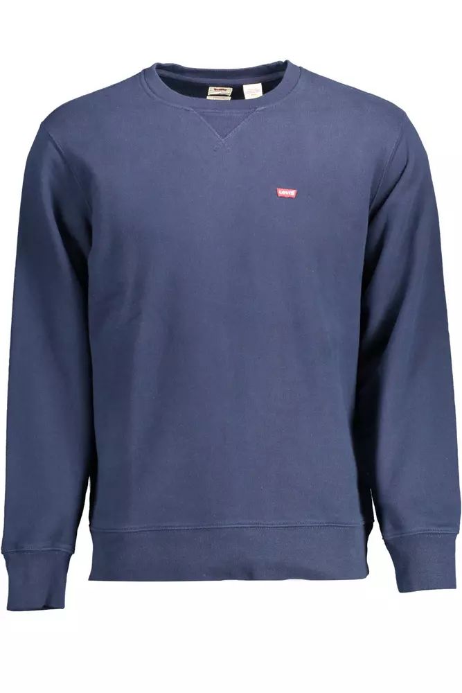 Levi's Schickes blaues Baumwoll-Sweatshirt für Herren