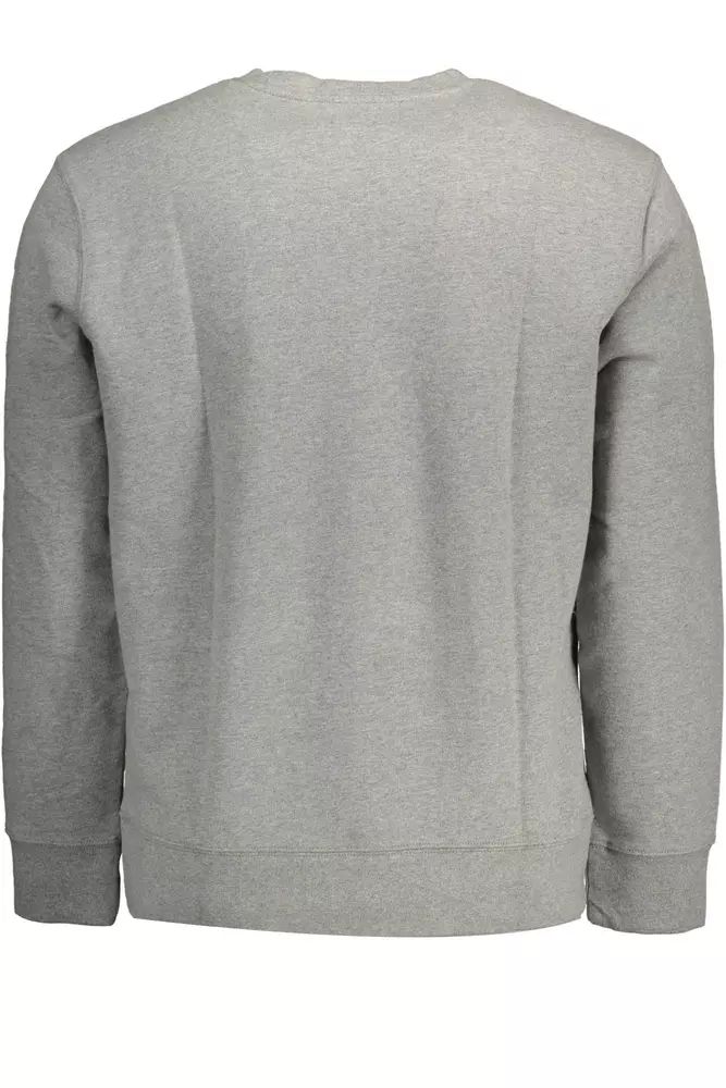 Levi's – Schickes, langärmliges Sweatshirt mit Logo in Grau