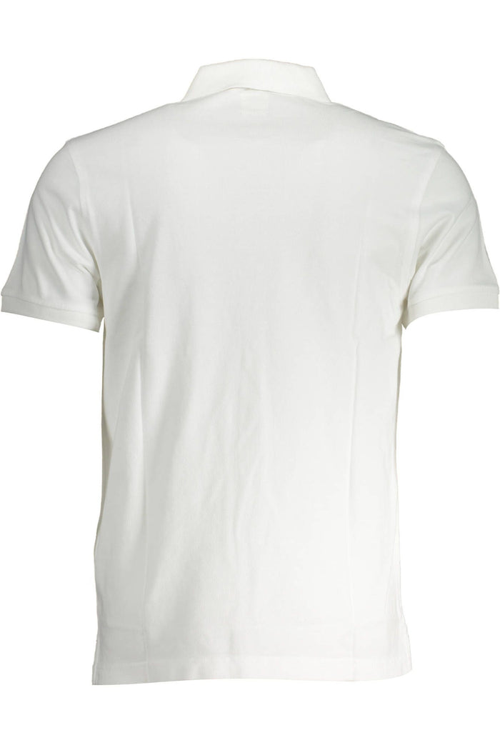 Levi's Classic White Cotton Polo Shirt