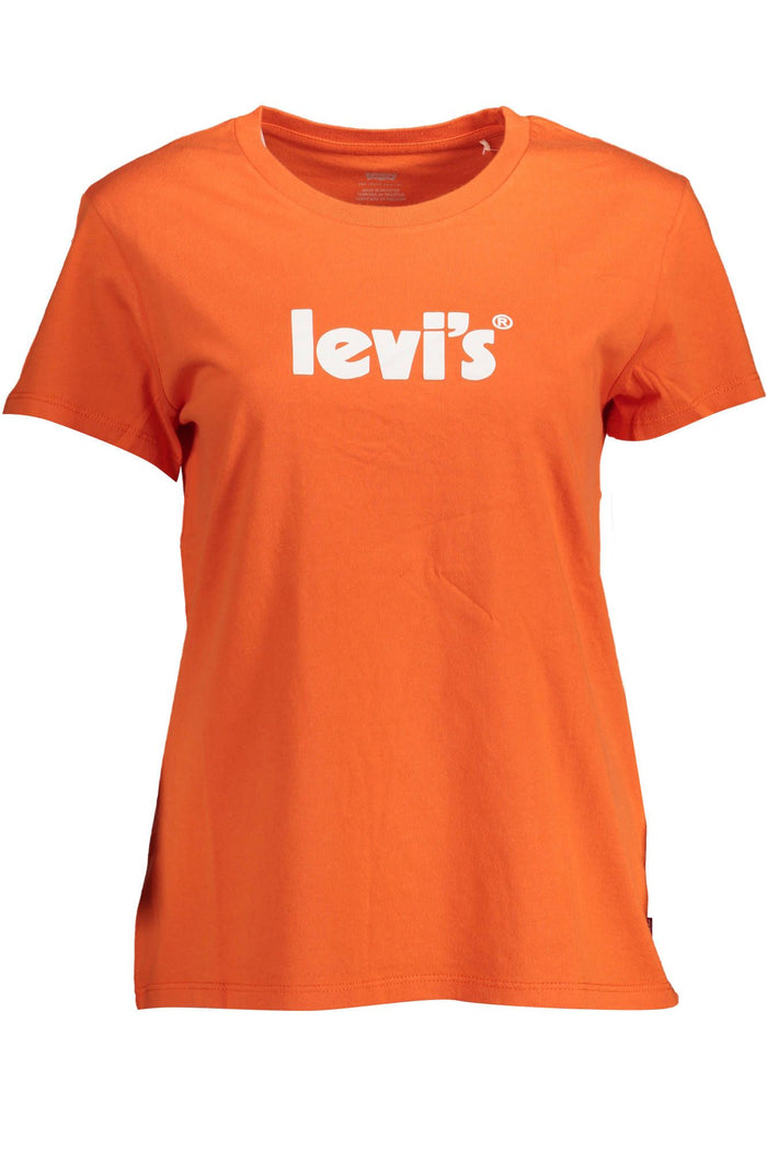 Levi's Chic Orange Logo Print Tee