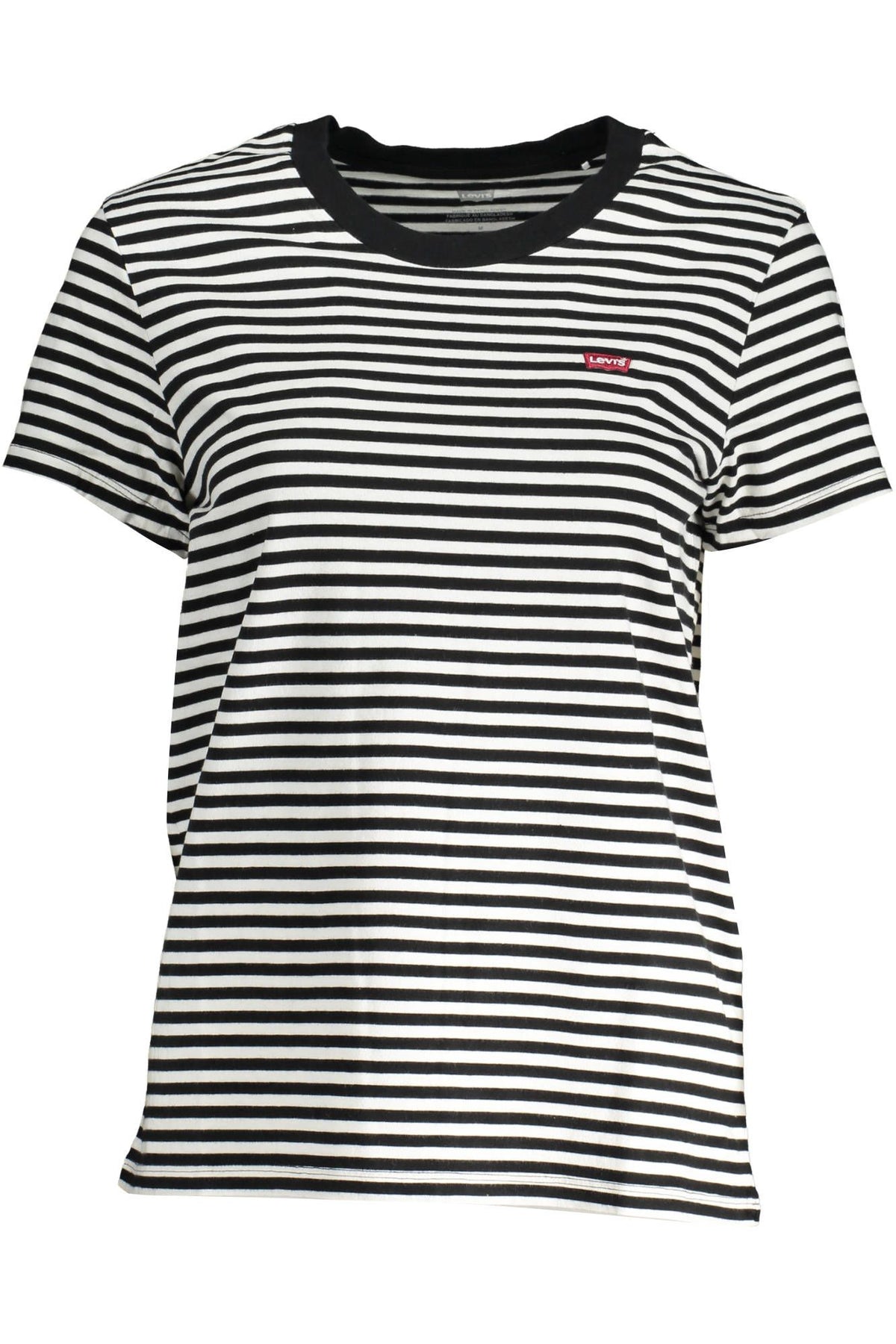 Levi's Chic Black Cotton Tee with Classic Logo