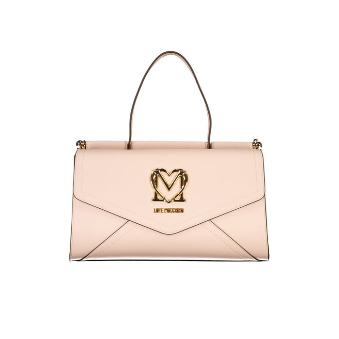 Love Moschino – Handtasche aus Polyethylen in Rosa