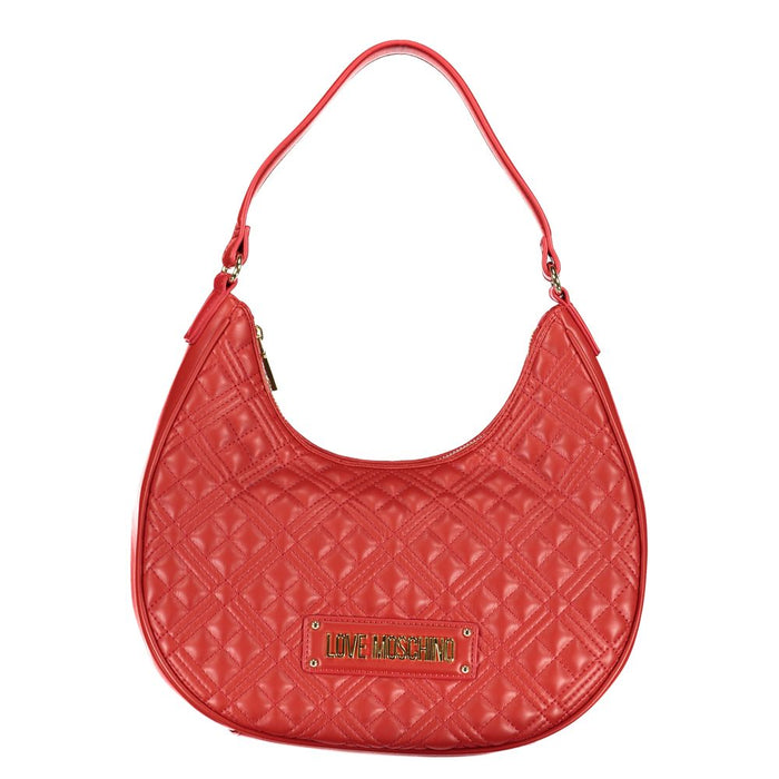 Love Moschino – Rote Handtasche aus Polyethylen