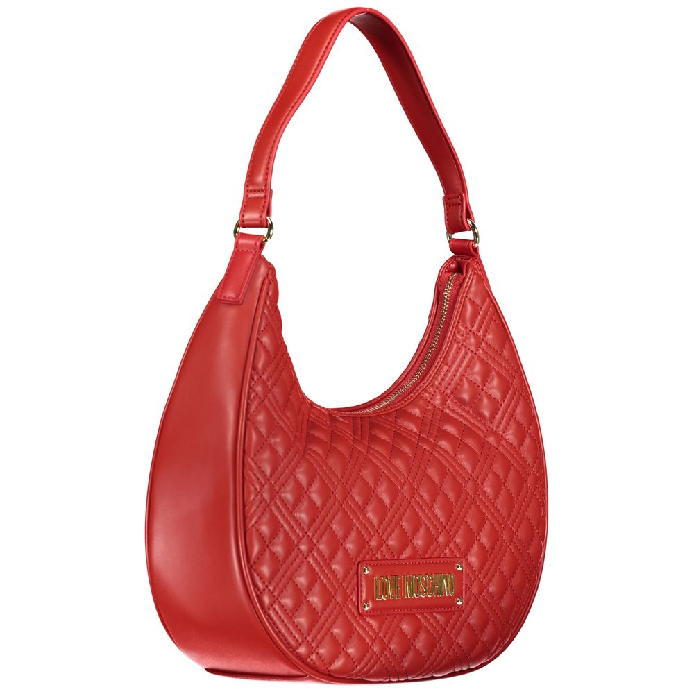 Love Moschino – Rote Handtasche aus Polyethylen
