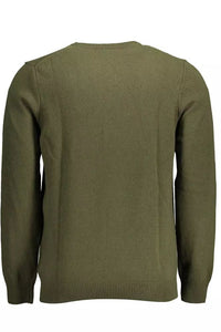 Lyle &amp; Scott Eleganter grüner Pullover aus Wollmischung