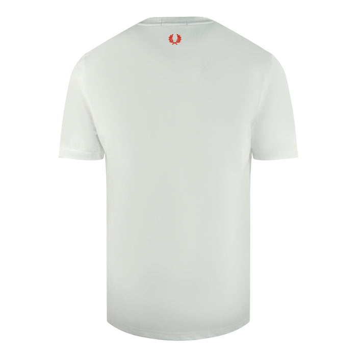 Fred Perry Mens M2664 100 T-Shirt White