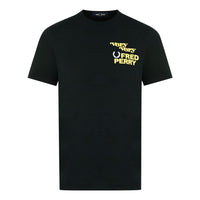 Fred Perry Herren M2679 102 T-Shirt Schwarz