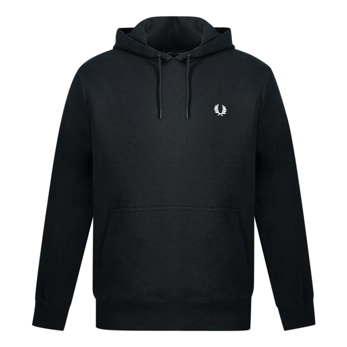 Fred Perry M2720 102 Schwarzes Kapuzenpullover