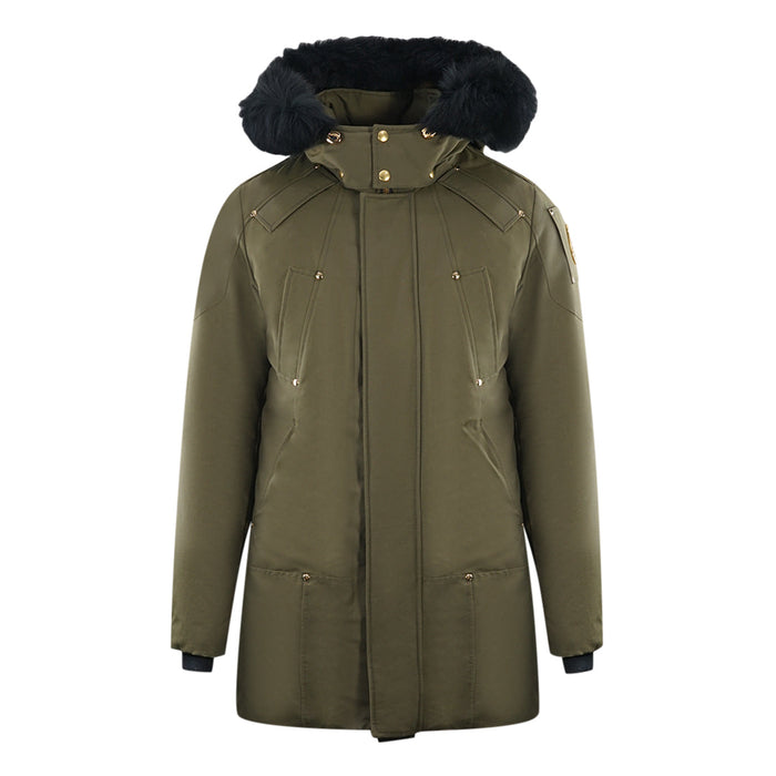 Moose Knuckles M39MP261G 775 Grüne Parka-Daunenjacke