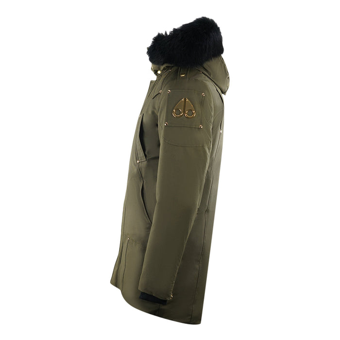 Moose Knuckles M39MP261G 775 Grüne Parka-Daunenjacke