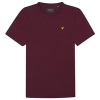 Lyle & Scott Mens TS400VOG Z562 T-Shirt Burgundy