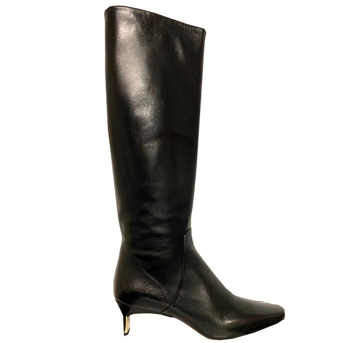 Mulberry Knee Length Black Heels Jane Boot Mb31142A 5B29D3 A100