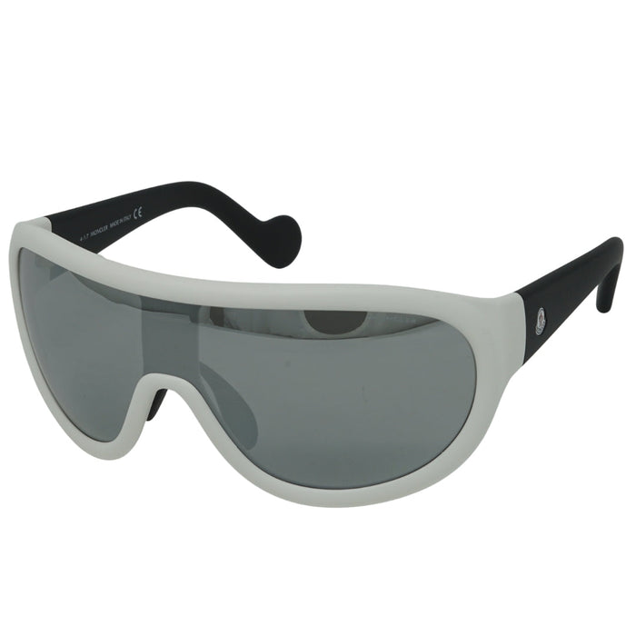 Moncler Ml0047 23C Mens Sunglasses White