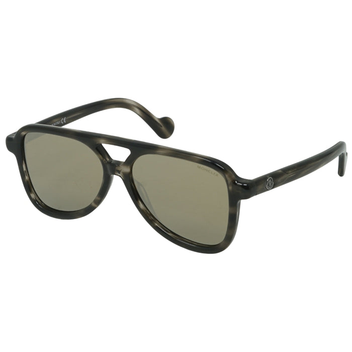 Moncler Ml0140 55G  Mens Sunglasses Brown - Style Centre Wholesale