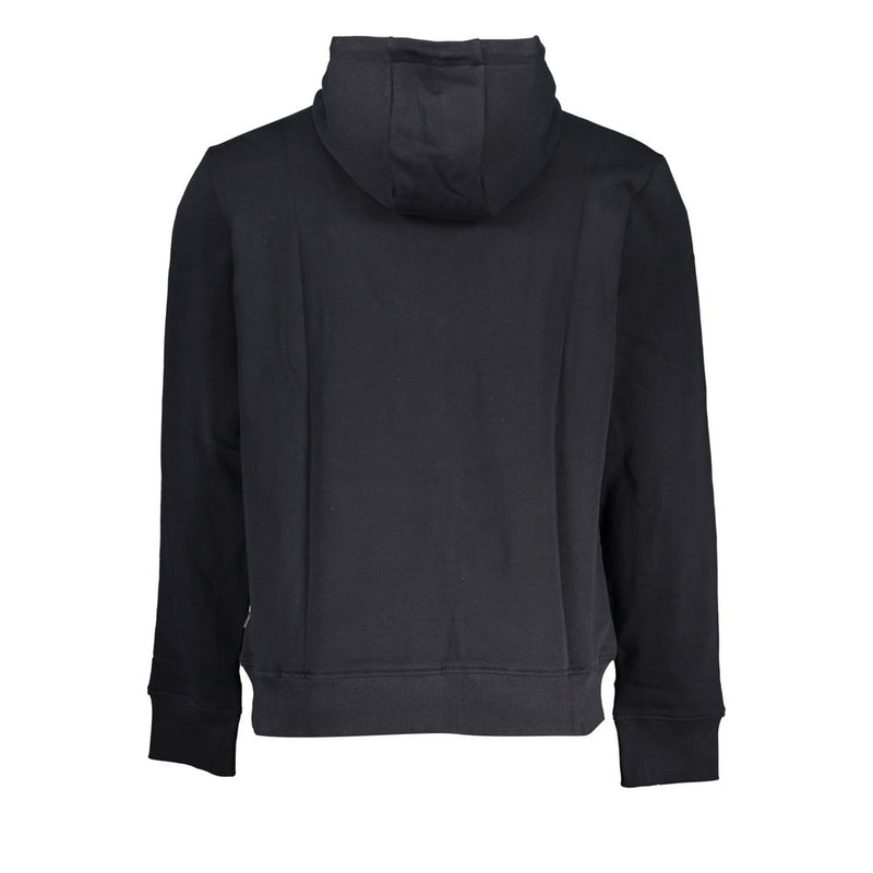 Napapijri – Elegantes schwarzes Kapuzensweatshirt aus Baumwolle