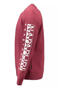 Napapijri – Weicher Pullover aus Bio-Baumwollmischung in Rosa