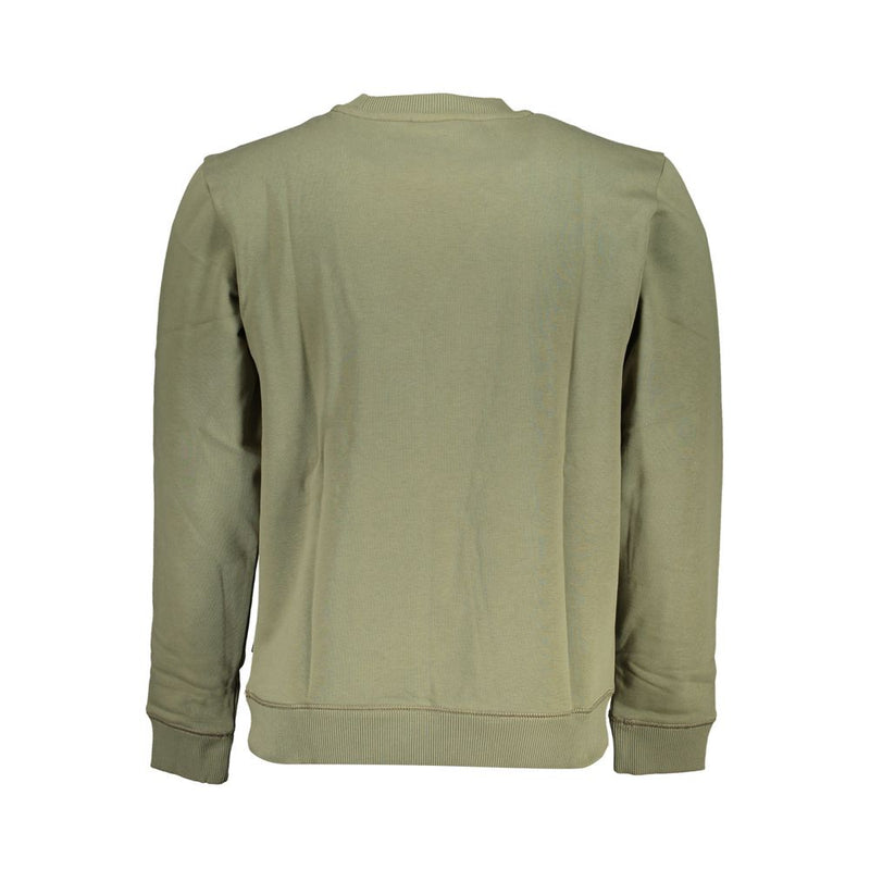 Napapijri Schickes Fleece-Sweatshirt mit Rundhalsausschnitt, Grün