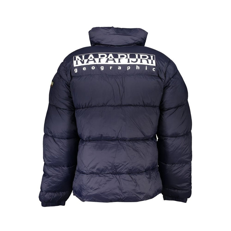 Napapijri – Umweltfreundliche, blaue Jacke mit elegantem Design