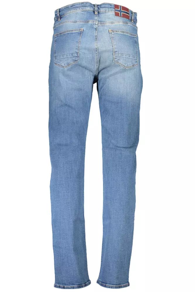 Napapijri Chic Jeans in normaler Passform, Hellblau
