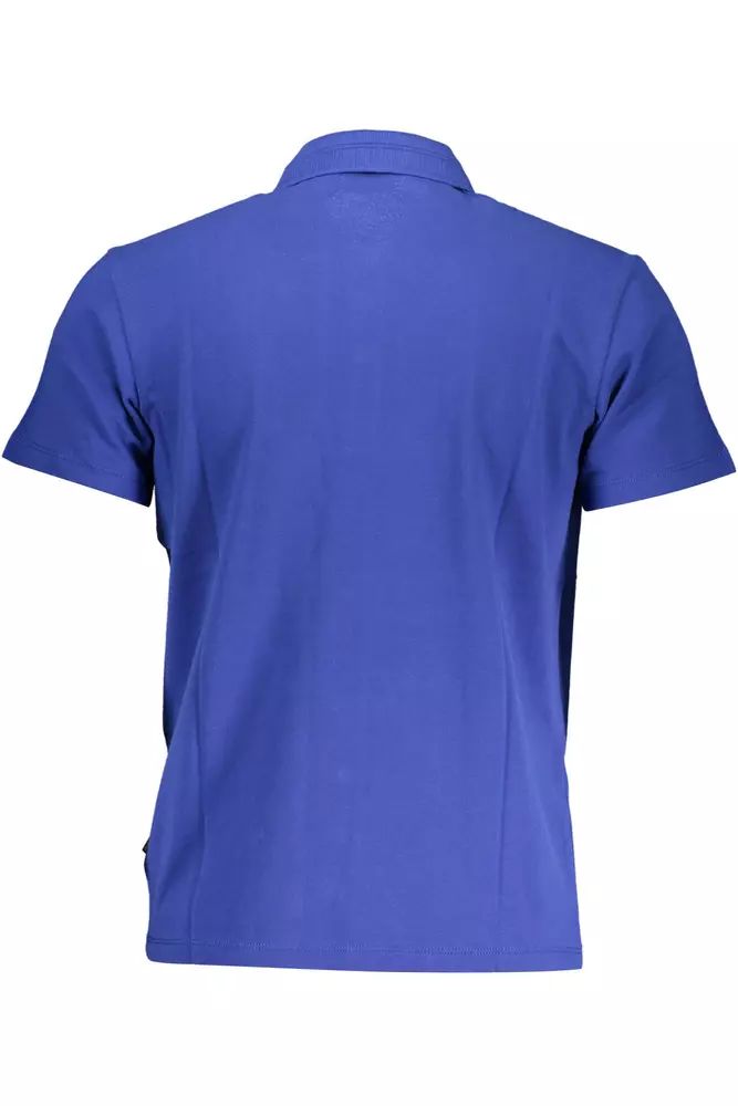 Napapijri Elegantes Kurzarm-Poloshirt in Blau