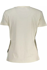 Schickes weißes Logo-T-Shirt von Napapijri mit einzigartigem Aufdruck