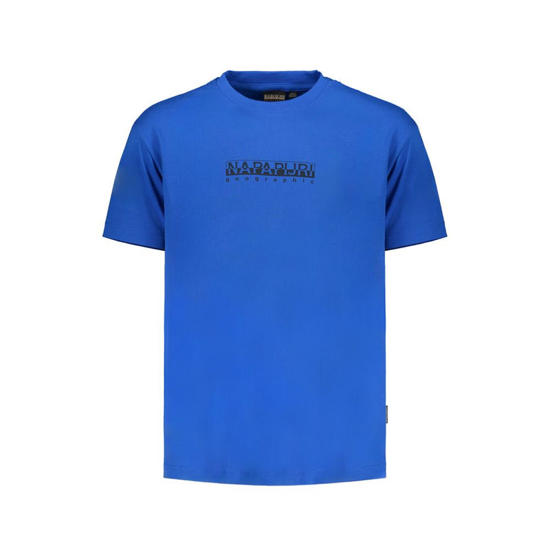 Napapijri Blue Cotton T-Shirt