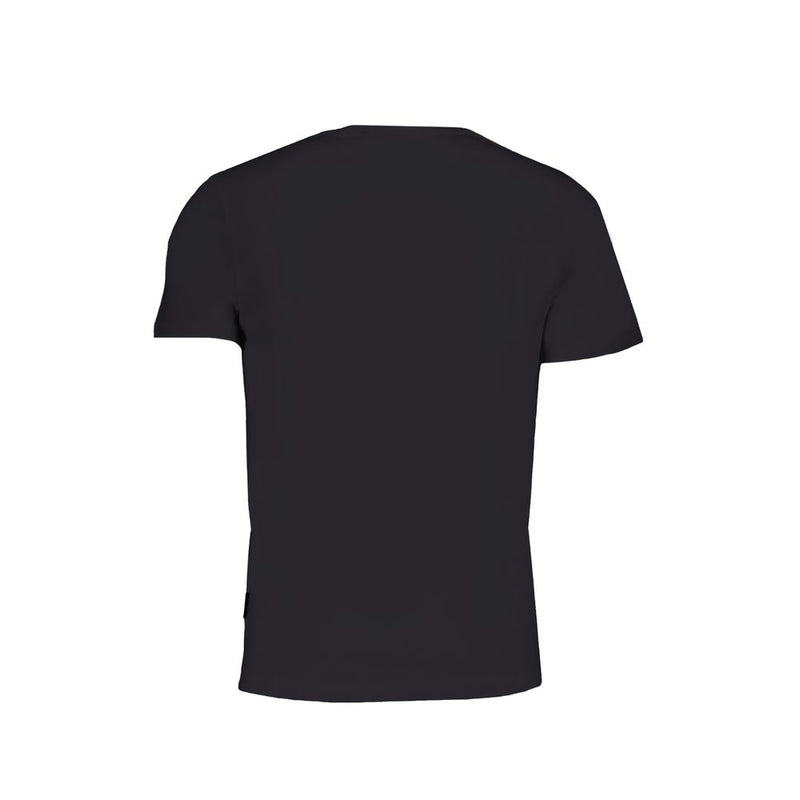 Napapijri Black Cotton T-Shirt
