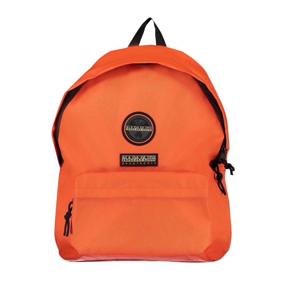 Napapijri – Eco-Chic – Oranger Rucksack mit Logo-Design