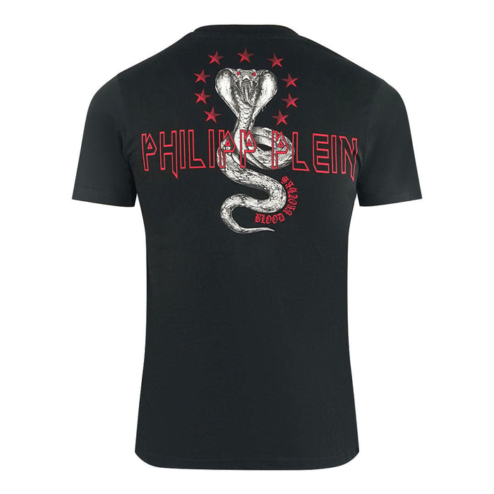 Philipp Plein Mens Mtk1943 0213 T Shirt Black