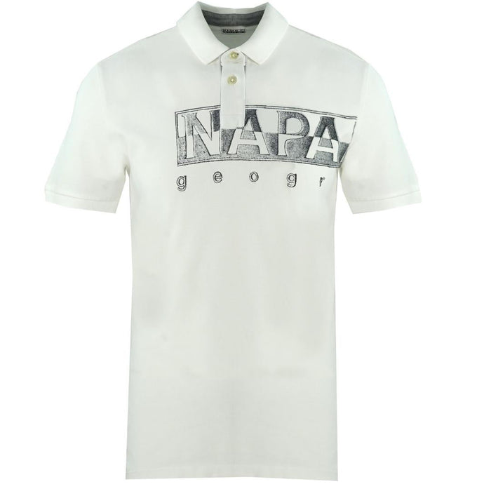 Napapijri Mens Polo Shirt Np0A4Fa40021 White