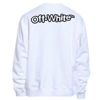 Off White Mens Omba057S22Fle0160110 Jumper White