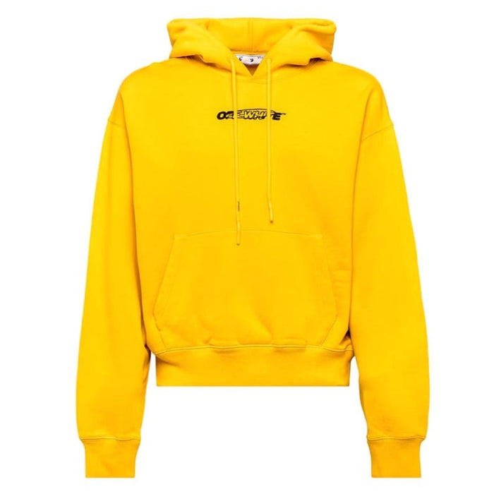 Off White Mens Hoodie Ombb037E20Fle0011810 Yellow