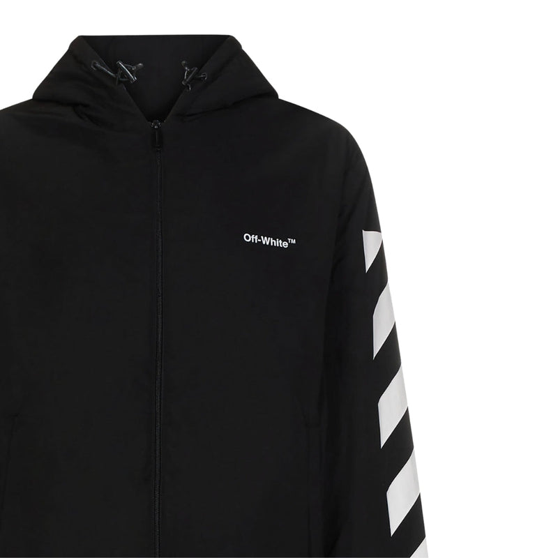 Off-White Diag Light Padded Puffer Black M