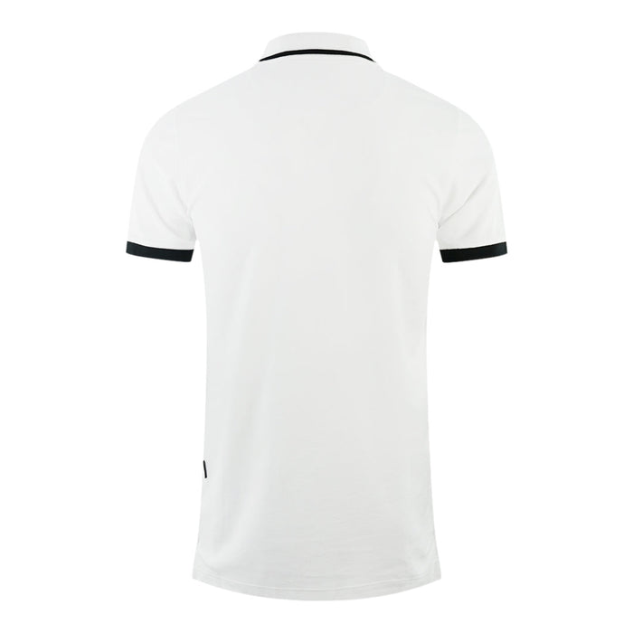 Aquascutum Mens P00323 01 Polo Shirt White