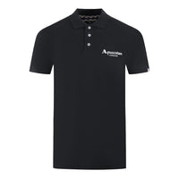 Aquascutum Mens P01523 99 Polo Shirt Black
