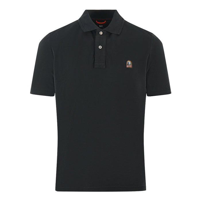 Parajumpers Mens Polo Shirt Patch Polo 541 Black