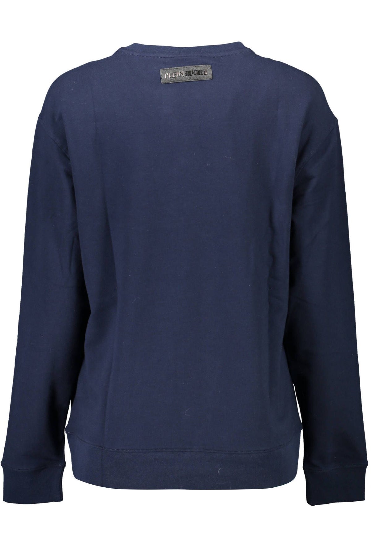 Plein Sport – Schickes, blaues Langarm-Sweatshirt mit Logo