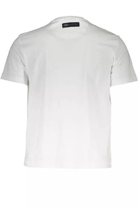 Plein Sport – Schickes, weißes Designer-T-Shirt mit Rundhalsausschnitt