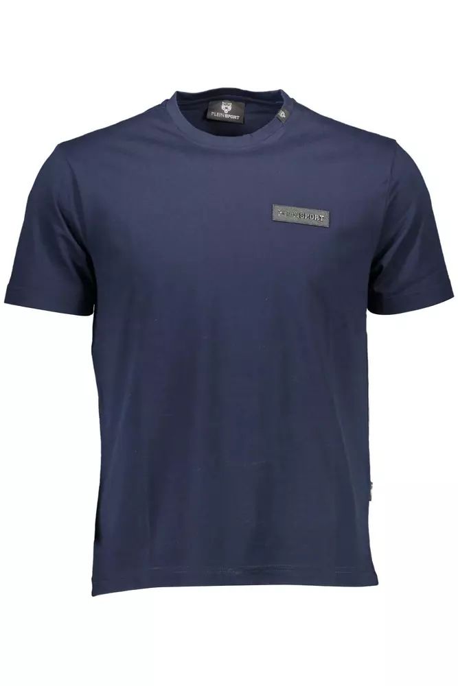 Plein Sport bringt Schwung in Ihre Garderobe mit diesem schicken blauen T-Shirt