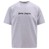 Palm Angels Mens Pmaa089F23Jer0020810 T Shirt  Grey