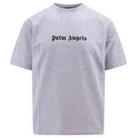 Palm Angels Herren Pmaa089F23Jer0020810 T-Shirt Grau