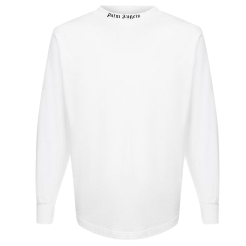 Palm Angels Herren T-Shirt Pmab001S21Jer0010132 Weiß
