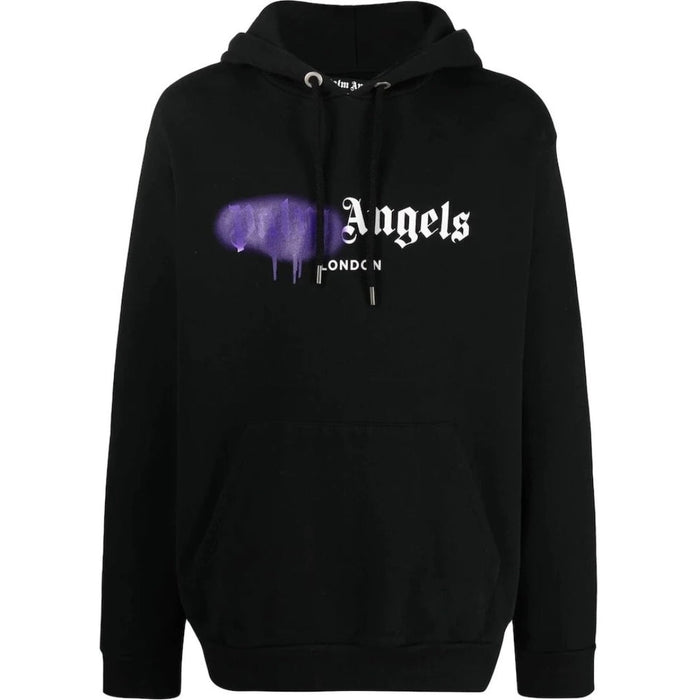 Palm Angels Mens Hoodie Pmbb003C99Fle0021037 Black