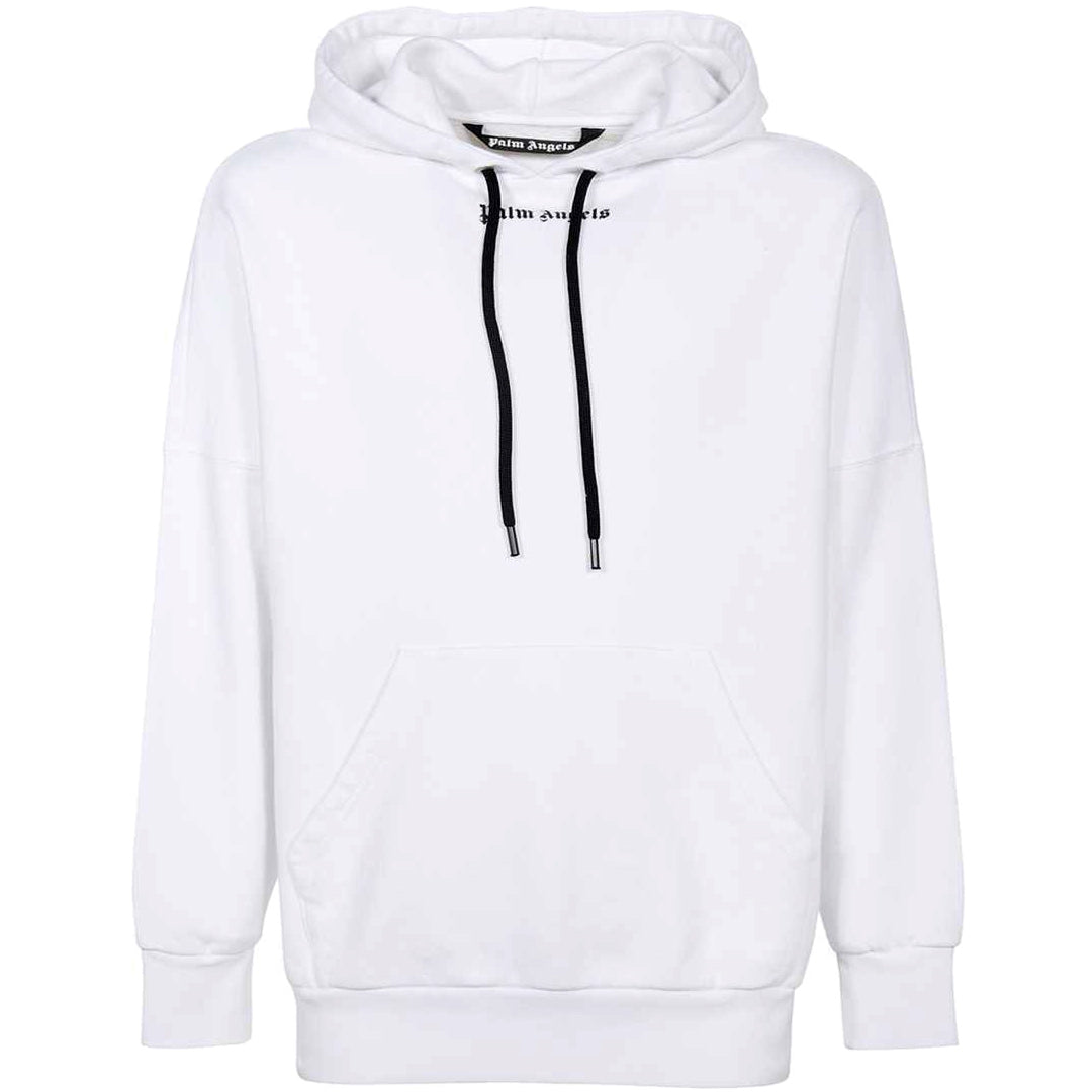 Palm Angels Mens Hoodie Pmbb036C99Fle0010110 White