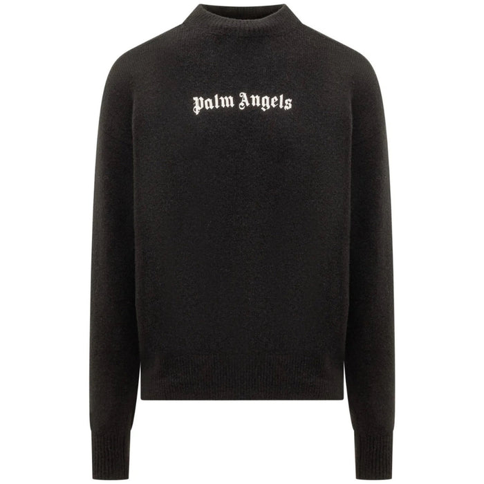 Palm Angels Mens Pmhe054F23Kni0041001 Sweatshirt Black