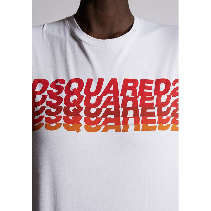 Dsquared² – Lässiges Baumwoll-T-Shirt mit charakteristischem Appeal