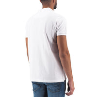 Diesel – Elegantes weißes Poloshirt aus Baumwolle mit kontrastierendem Logo